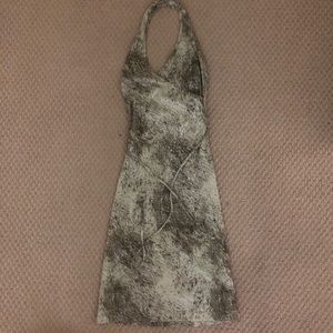 Green Patterned Dress